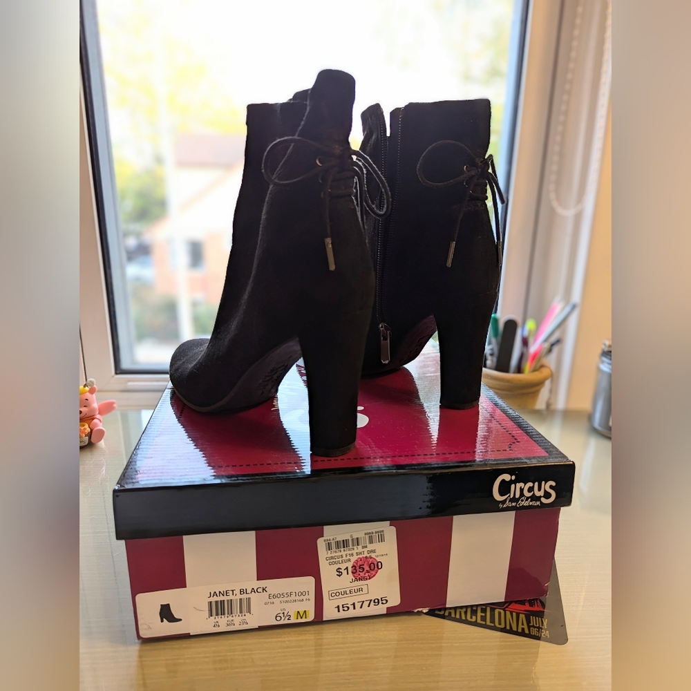 Suede Booties
